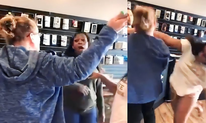 RACIST Karen INSULTS Black Woman Then THIS Happened...