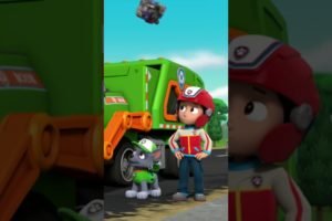 Rocky rescues Humdinger's Garbage Truck! | PAW Patrol #Shorts