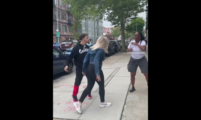 Store Owner's Wife Karen Accuses Black Woman Of Stealing Cheese Doodles At A Bedstuy Supermarket.