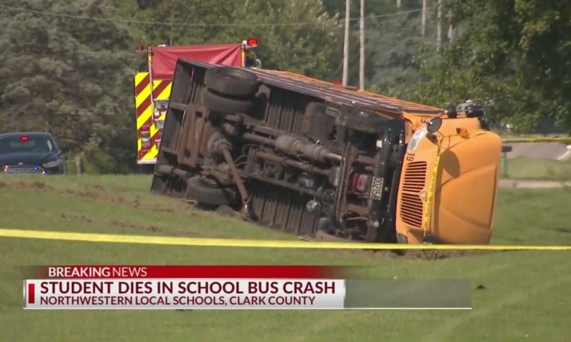 Student dead, more than 20 hospitalized after Ohio bus crash