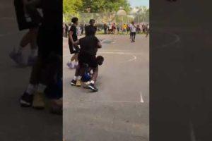 Trash Talker In The HOOD Tried To Fight Me After I Blocked Him 😂😈