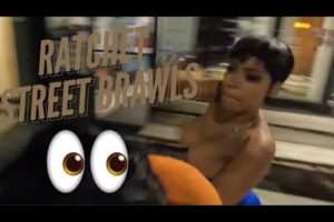 Unbelievable Street Fighting Compilation | Brutal Knockouts & Epic Takedowns (RATCHET AF) HOOD