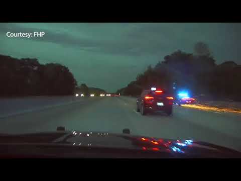 WATCH: Dash cam video of police chase in Florida