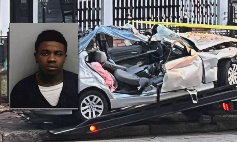 25-year-old man accused of breaking into a dozen cars dies hours later in violent crash