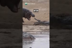 5 Animals That Can Kill A Crocodile In A Fight🐊