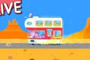 American Road Trip 🇺🇸 Peppa Pig Full Episodes 🌈 Kids Videos LIVE 🔴