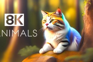 Animals in 8K ULTRA HD - High Resolution 8K Video (60 FPS)