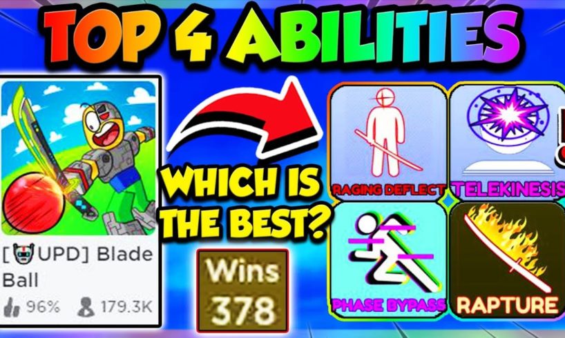 💥BEST ABILITY💥 in Blade Ball = FREE WINS!! (Roblox)