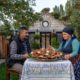 Cooking Wood Fired Fresh Trout with Garden Vegetables