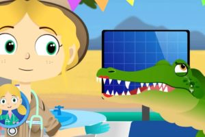Dahlia The Crocodile Visits Doctor Poppy on Safari | Animals For Kids | Cartoon Animals