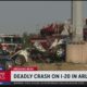 Deadly crash on I-20 in Arlington