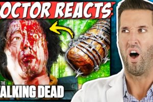 ER Doctor REACTS to The Walking Dead Medical Scenes