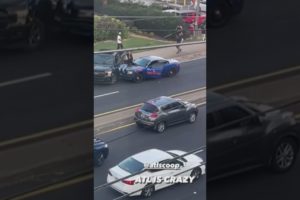 GSP trooper arrests burnout suspect at gunpoint after stopping car with PIT Maneuver