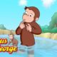 George rescues a little fish 🐵 Curious George 🐵 Kids Cartoon 🐵 Kids Movies