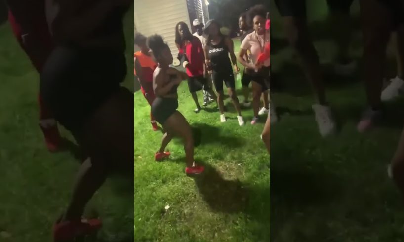 Girl Gets Punched Up And Spit On Ina Hood #shorts #short #fight #fighting #hood