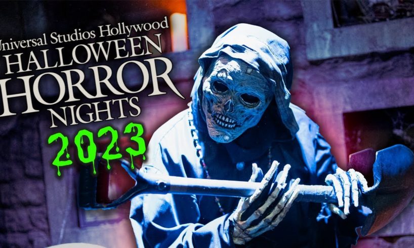 Halloween Horror Nights Hollywood 2023 - Inside ALL 8 Houses at Universal Studios Hollywood!