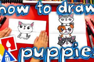 How To Draw A Puppy Stack (Folding Surprise)