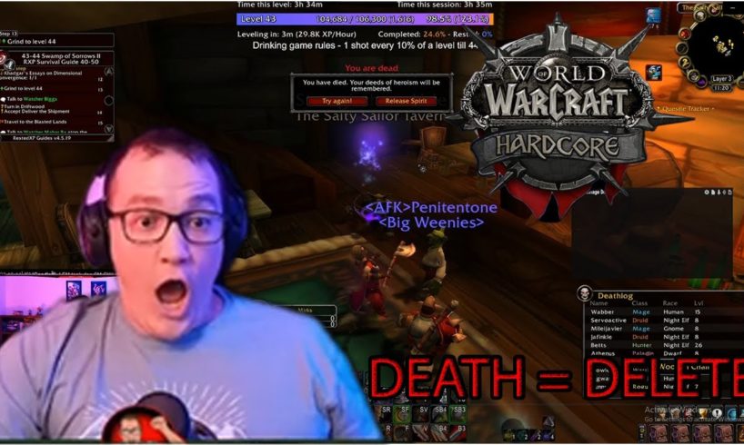 I'M NOT THE ONLY ONE WHO DIED!! Ep. 39 Hardcore Deaths WoW Classic