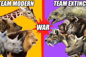 Modern vs Prehistoric Animal 2 Turf War | SPORE