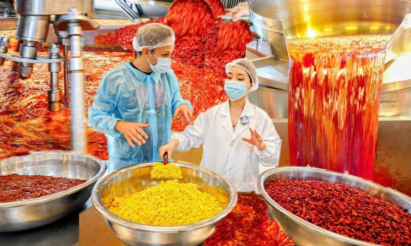 Most EXTREME Sichuan FACTORY in the World! RARE Access to the Spiciest FACTORY in China!