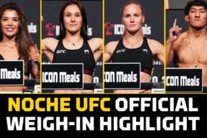 Noche UFC: Grasso vs. Shevchenko 2 Official Weigh-In | MMA Fighting