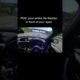 Passenger gets  rs6 autobahn car crash  flashbacks in the 340i #shorts