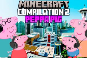 Peppa Pig Play Minecraft Compilation 2