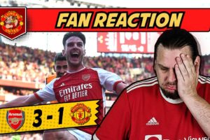 RAGE 🤬 Offside Injustice! Arsenal 3-1 Manchester United United Fan Reaction RANT