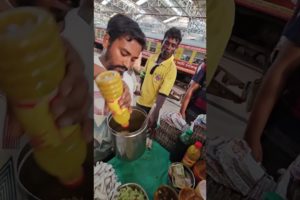 Rail Station Masala Muri  #food #streetfood #shorts