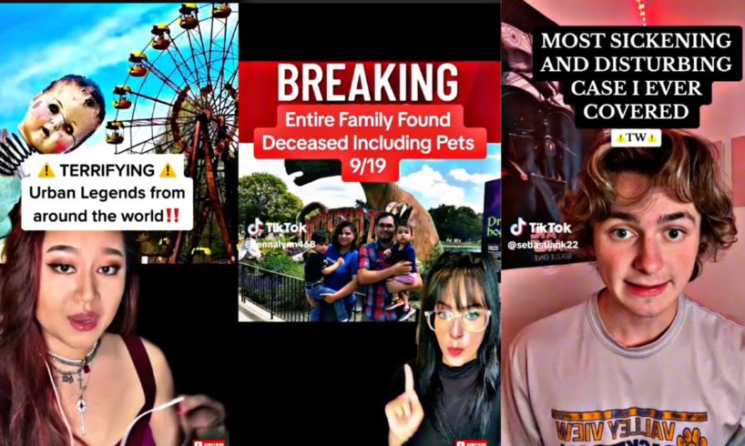 Scary True crime story TikTok compilation