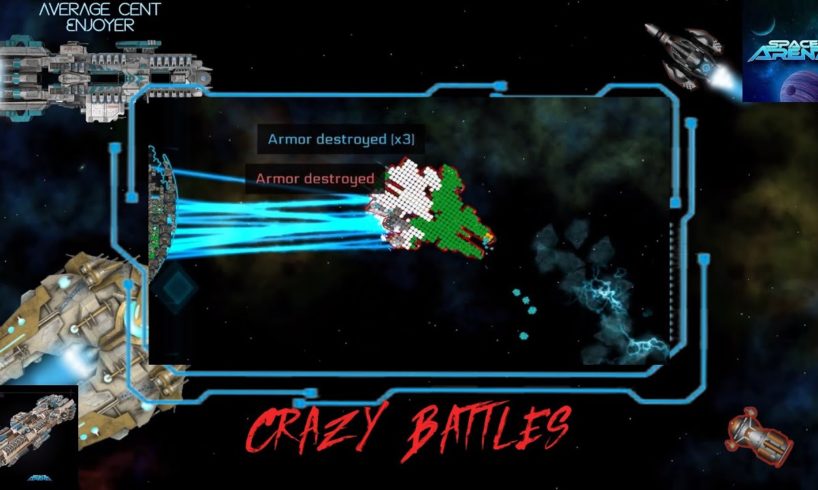 Space Arena-Crazy Battles Compilation