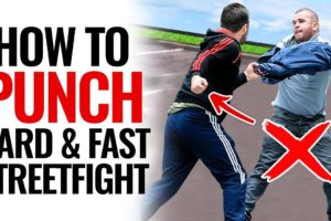 Street Fighting Technique | Punch Faster and Harder