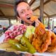 Street Food in Guatemala!! 🥓 CRISPIEST CHICHARRON with Jalapeños!! 🫑