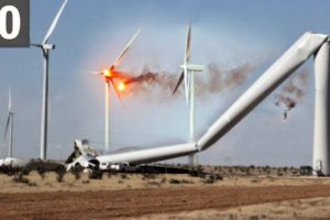 TOO MUCH WIND! 10 Wind Turbine Fails