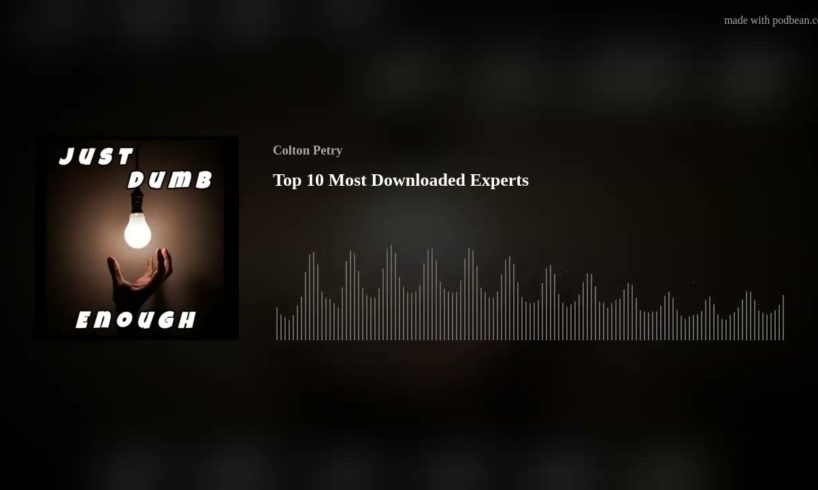 Top 10 Most Downloaded Experts