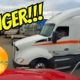 Truck Stop Fails & Mad Drivers | Bonehead Truckers