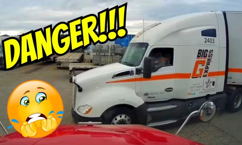 Truck Stop Fails & Mad Drivers | Bonehead Truckers