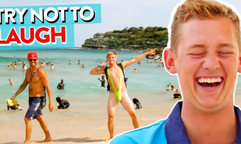 Try Not To Laugh: Bondi Rescue Edition