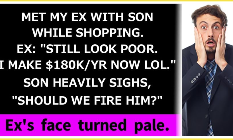 【Compilation】Met my ex and son shopping. Now rich with a mistress, he scorned me. Revenge time.