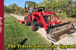 Adding Rear Hydraulics and Hydraulic top link to the TYM 2515  |  Grading our Gravel Driveway