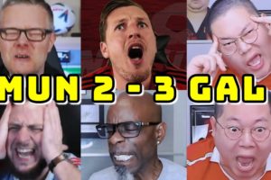 BEST COMPILATION | MAN UNITED VS GALATASARAY 2-3 | LIVE WATCHALONG REACTIONS | MUFC FANS CHANNEL