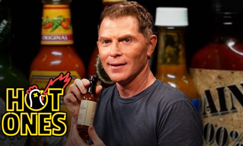 Bobby Flay Throws Down Against Spicy Wings | Hot Ones