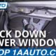 Car Window Stuck Down - How to Fix Power Window