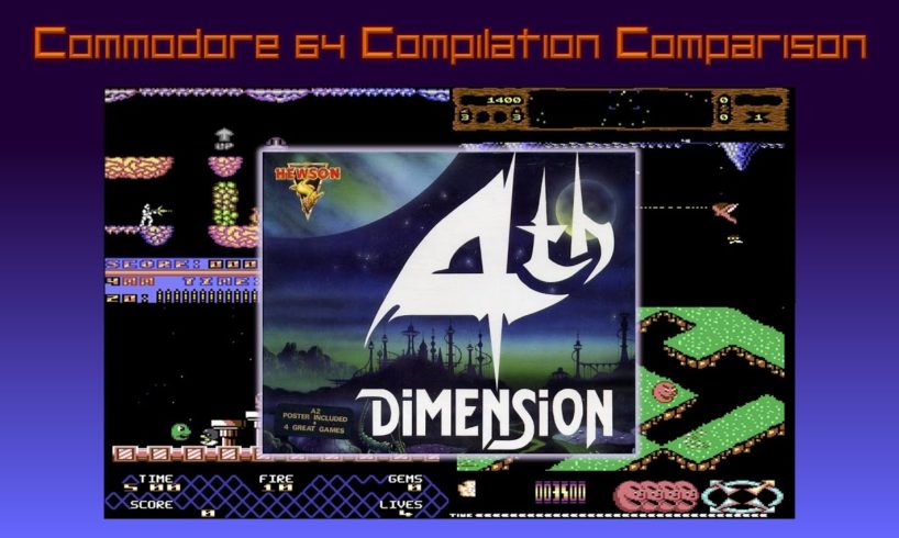 Commodore 64 Compilation Comparison: The 4th Dimension (1990)