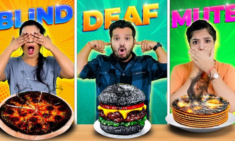 DEAF, MUTE, and BLIND Cooking Challenge | Hungry Birds