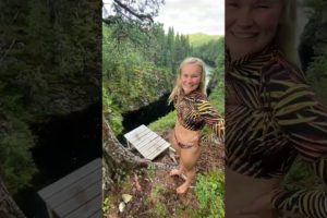 Death diving 1-24 meters [2nd angle COMPILATION]