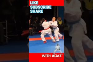 FANTASTIC URA MAWASHI #karate #kumite #viral