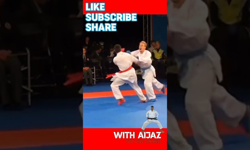 FANTASTIC URA MAWASHI #karate #kumite #viral