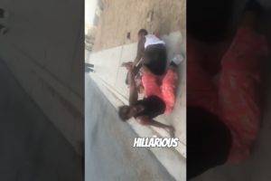 Funny Hood fights😂 #hoodvlogs #youtubeshorts #lasvegas #viralvideo #hoodfights
