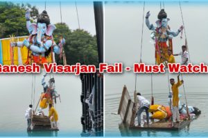 Ganesh Visarjan Fail at Tank Bund | Ganesh Nimajjanam 2023 Accident | Ganesh visarjan 2023 Hyderabad